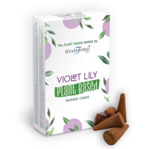 Växtbaserade Rökelsekoner - Violet Lilly