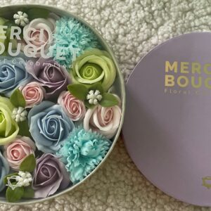 Tvålblommor - Rund Box