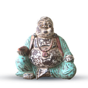 Handsnidad Buddha Staty - 40cm