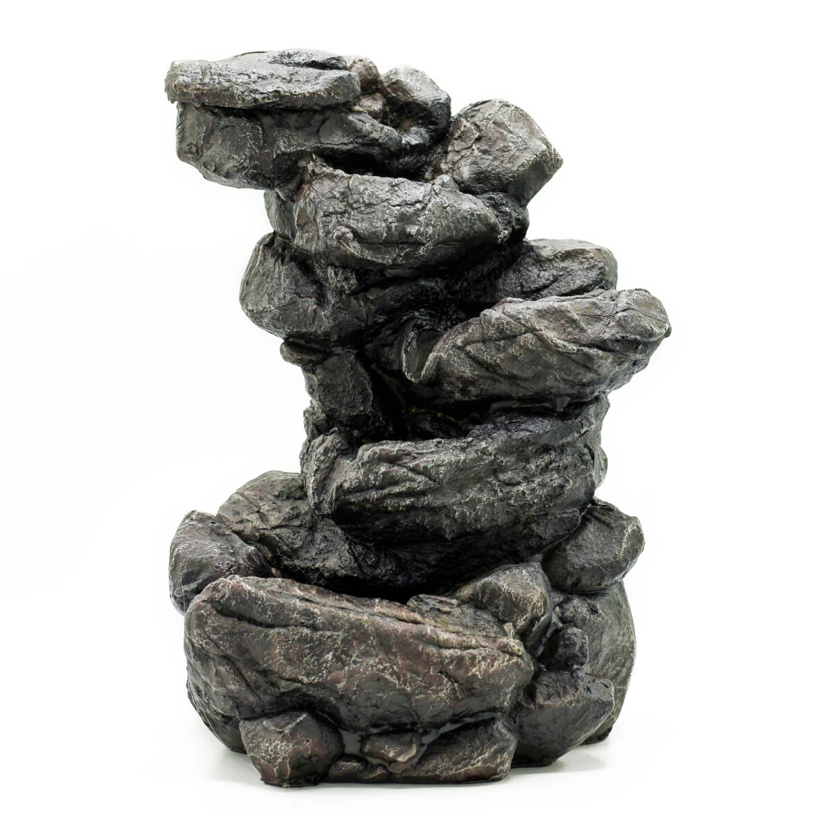 Vattenfall - 35 cm - Naturlig stenformation - Natural