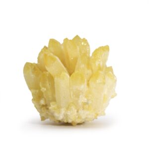 Handgjord kvartskluster - Yellow Ghost Quartz