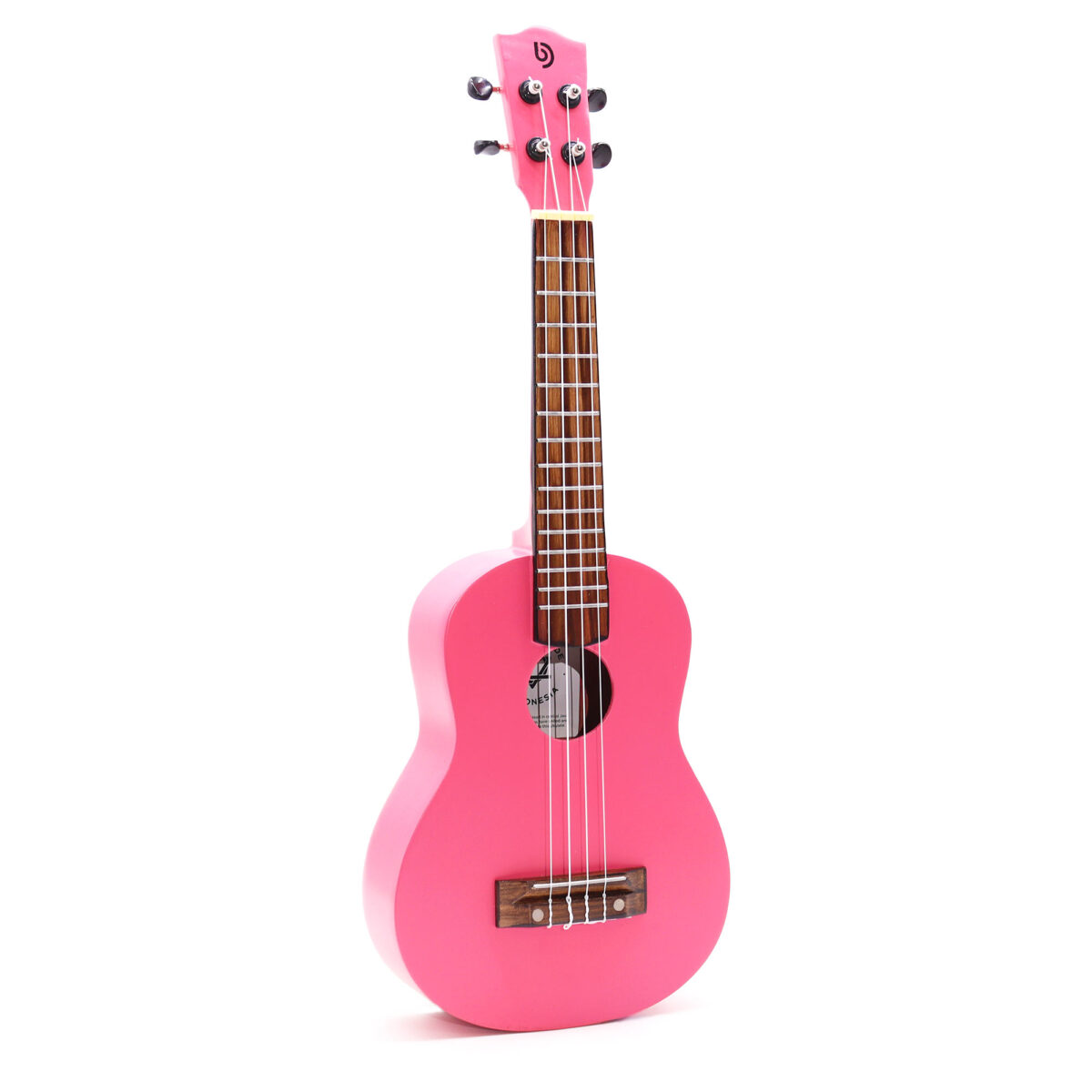 Handgjord Ukulele - Bright Pink Finish (4 String) - Bild 3